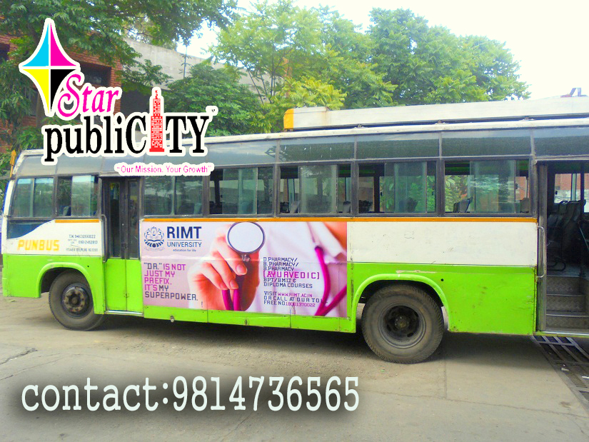 roadways buses advertisement