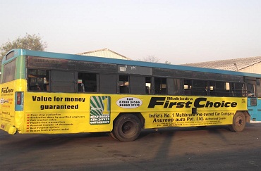 bus exterior ads