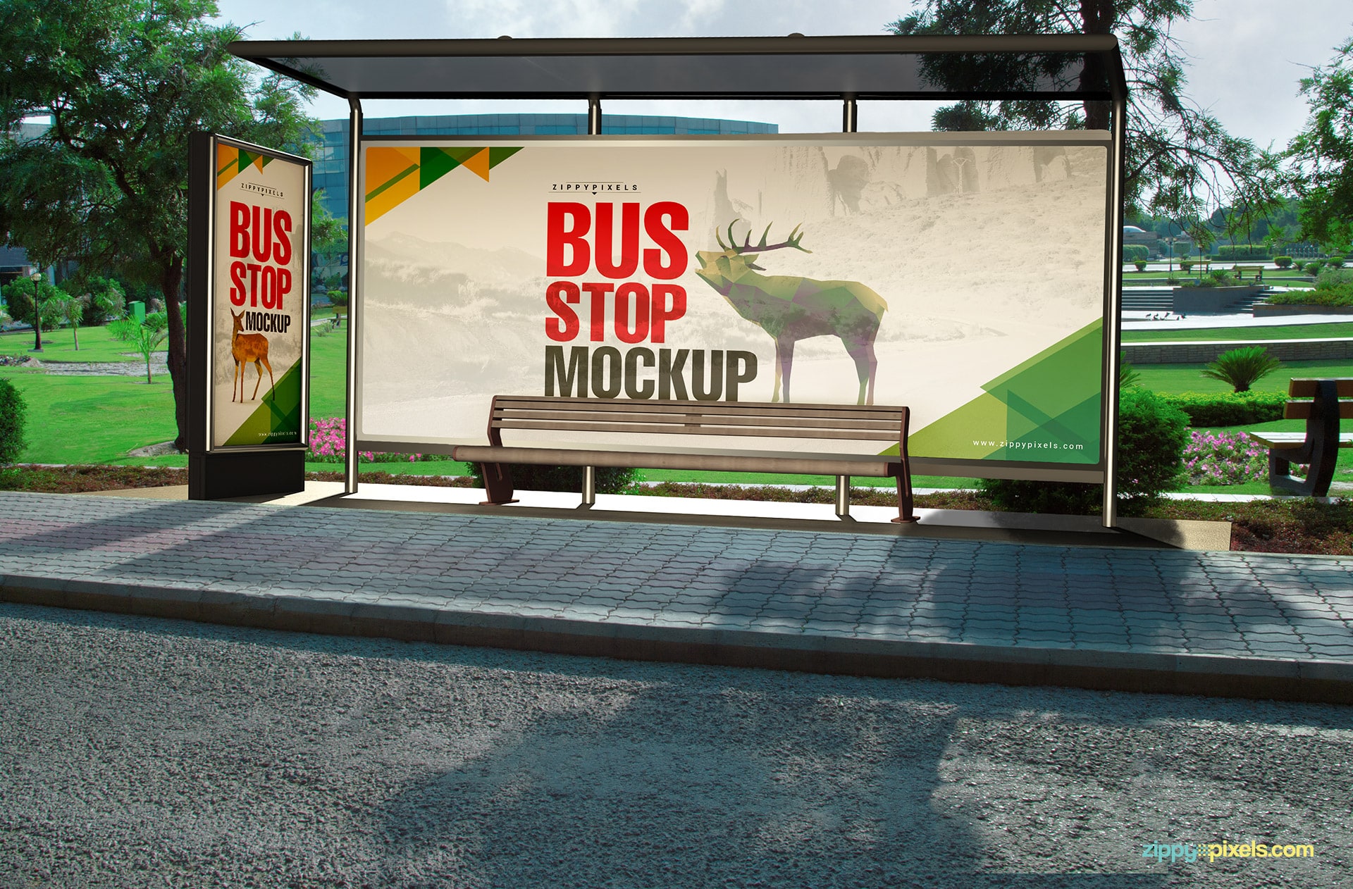 advertisement on roadways buses
